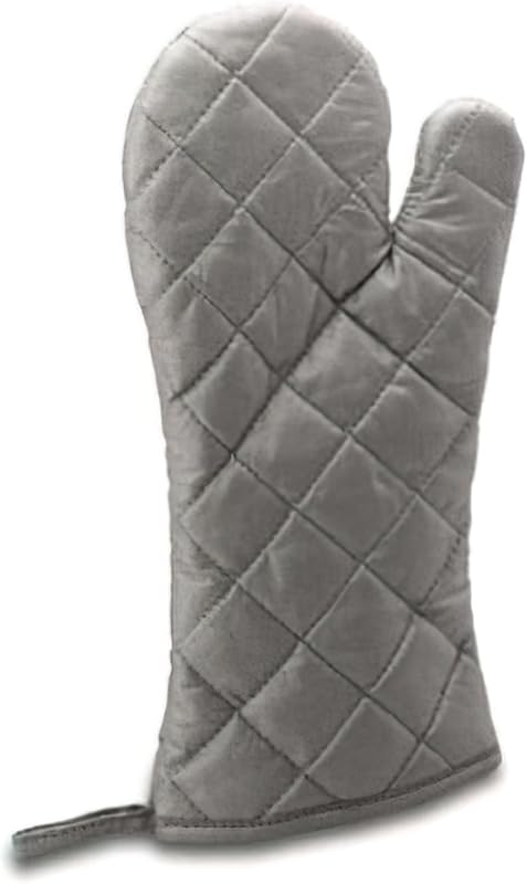 Lacor 61030 - Aluminised Gloves 30 cm - Grey Professional Quality | Durable professional utensil; designed for