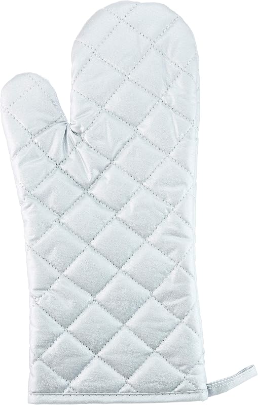 Lacor 61036 - Aluminised Gloves 36 cm - Grey Professional Quality | Durable professional utensil; designed for