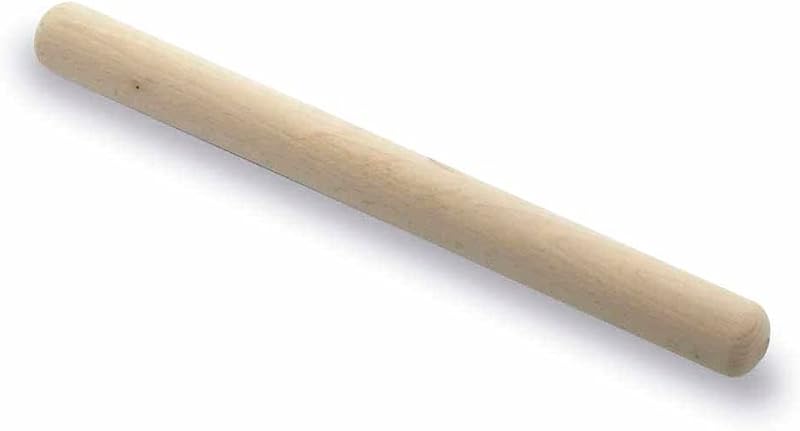 Lacor 68142 Beech Wood Rolling Pin 43 cm | Durable professional utensil; designed for optimum performance and