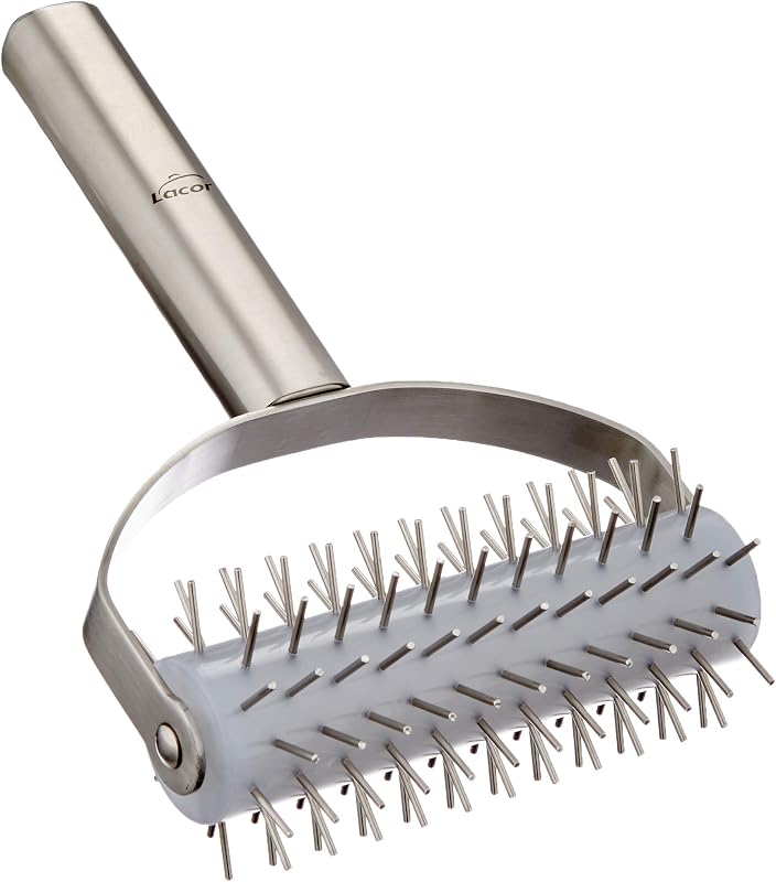 Lacor 68213 Aluminium Paste Cutting Roller 13 cm | Durable professional utensil; designed for optimum performa