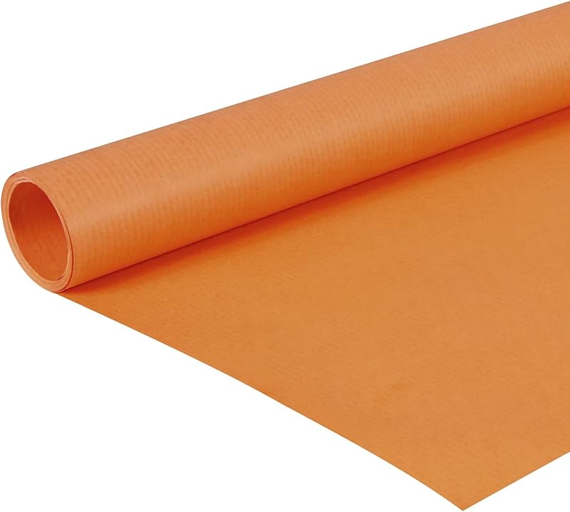 CLAIREFONTAINE 195758C – Colour Kraft Roll 65 g 10 x 0.7 m Orange