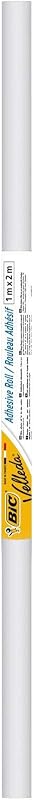 BIC Velleda Dry Erase Adhesive Board (100 x 200 cm), Perfect for School, White Edge, Pack of 1