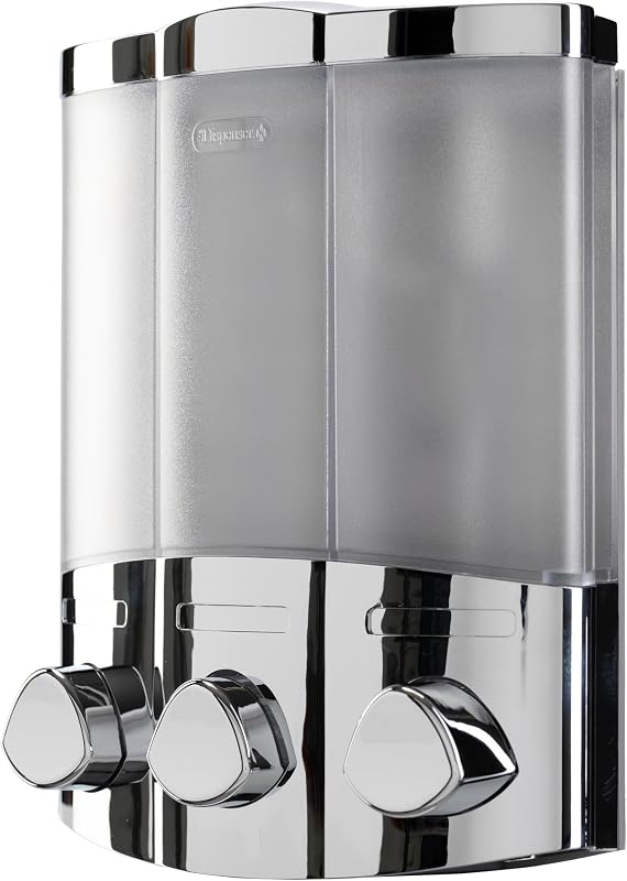 Croydex Euro Trio Soap Dispenser Chrome
