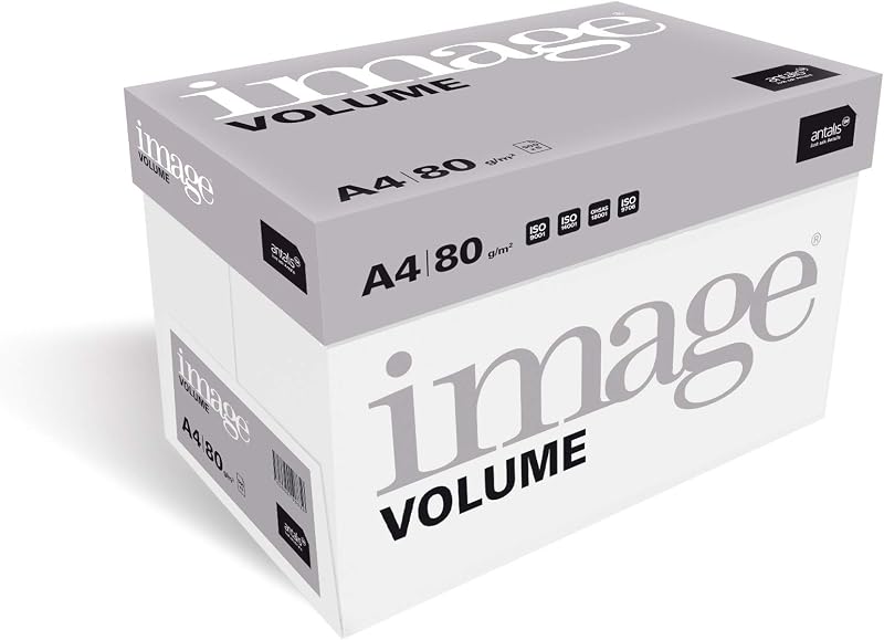 Image A4 White 80gsm Multi-Function Paper - Box of 5 x 500 Sheets