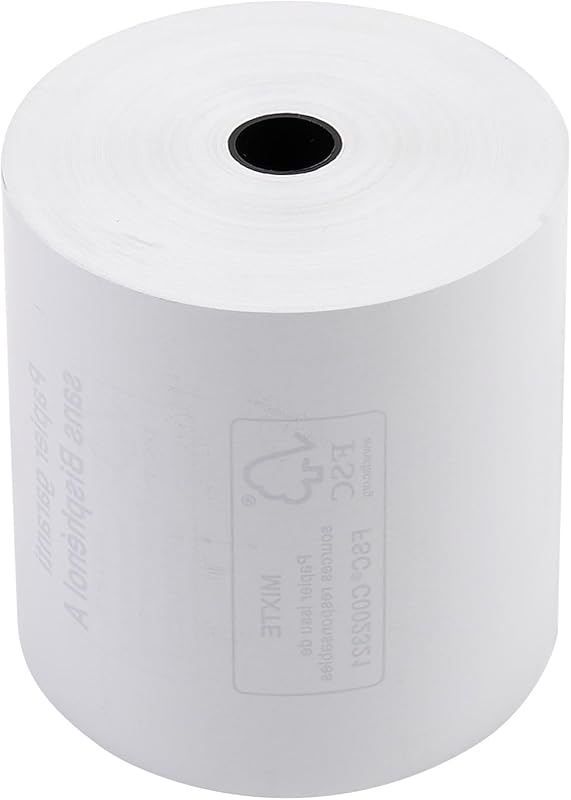Exacompta 43817E Box Spools 80 mm x Length 76 m Diameter 80 mm 1 Ply Pack of 10
