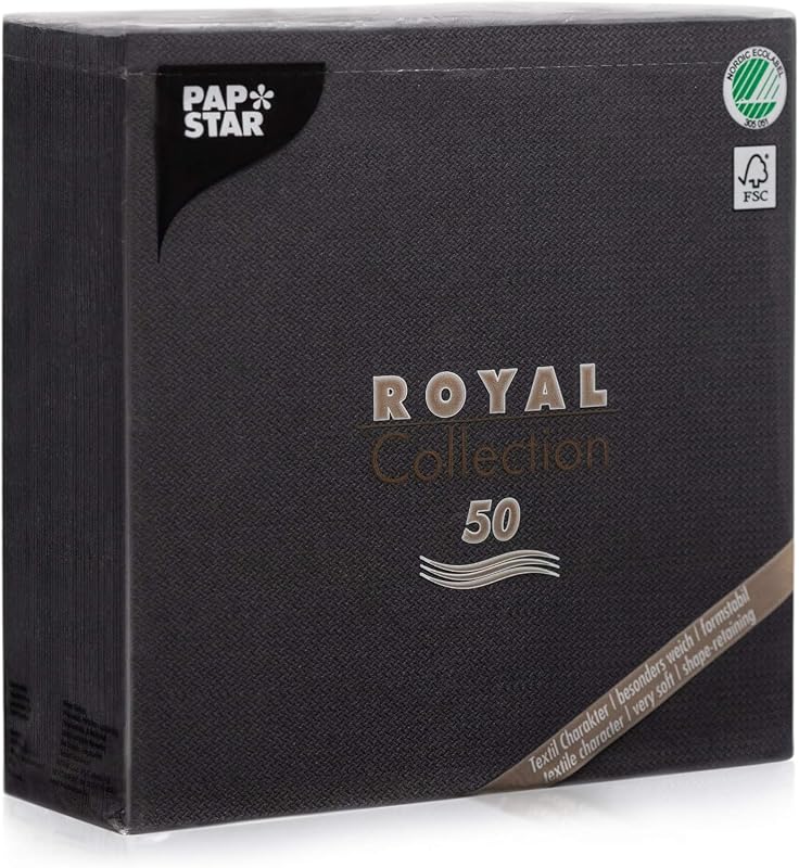 Royal Collection Non-Woven Cotton Napkin 40 x 40 cm - Pack of 50