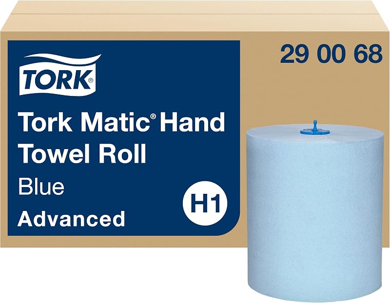 Tork Matic H1 Blue Hand Towel, 290068 | Advanced, 6 rolls x 150 m