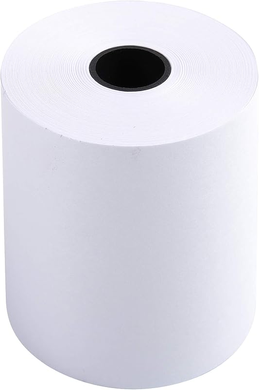 Exacompta - Ref 40346E - Lot of 10 spools for calculating machine - width 57 mm x diameter 50 mm - mandrel 12 