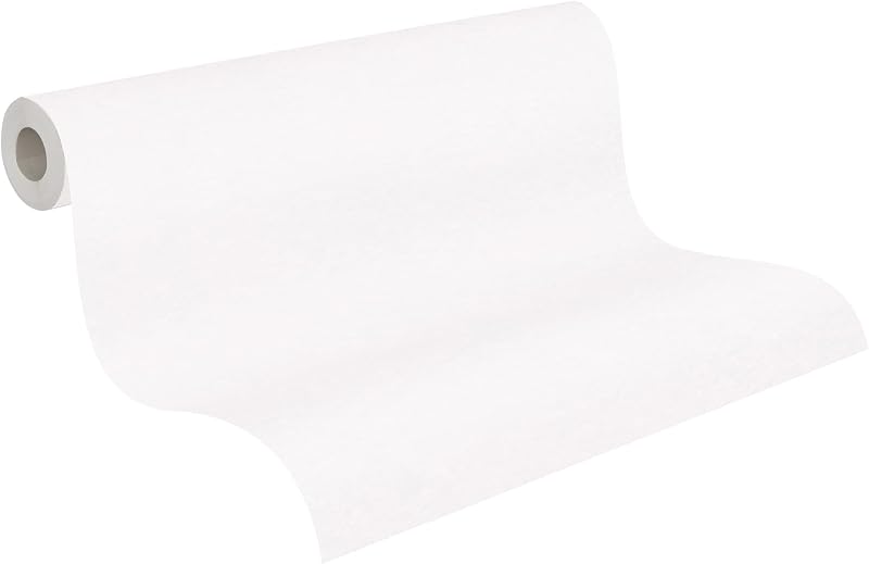 A.S. Création Non-woven Wallpaper for Renovations 10.05 m / Width 0.53 m / 120 g/m² for Paint and Cracks White