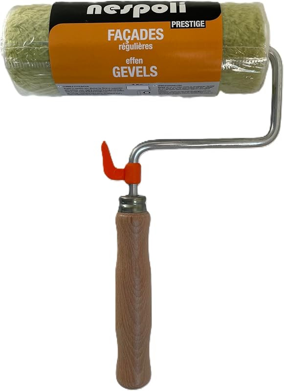 NESPOLI Professional roller with regular facades FSC handle 180 mm