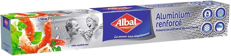 Albal Albal Aluminium Roll, Easy to Cut, Durable, 20 m