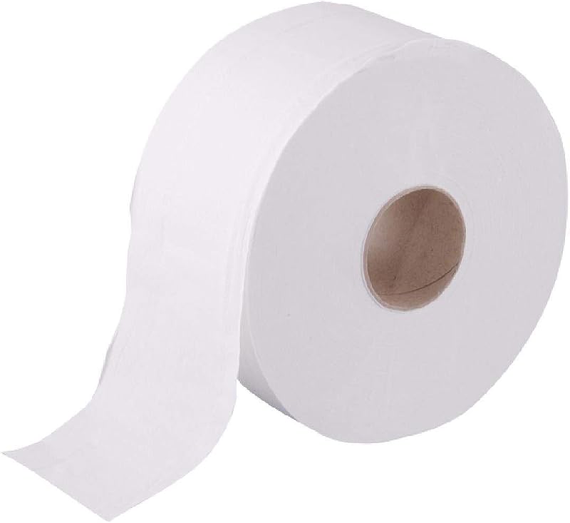 Jantex DL918 Jumbo Rolls White (Pack of 12)