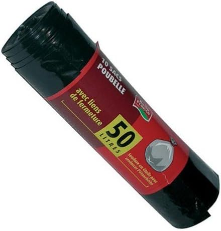 Belle France Bin Bag 10 Bags 50 L, See Description