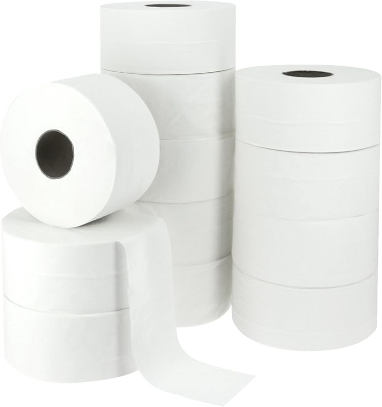 Delaisy Kargo 123612 Toilet paper rolls, PH Mini Jumbo 180, pure wadding