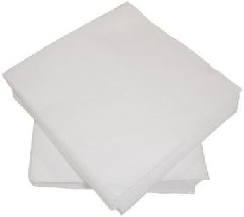 Airlaid Linen Feel White Paper Napkins, 100 Pieces, 40 x 40 cm - 2 Pack of 50