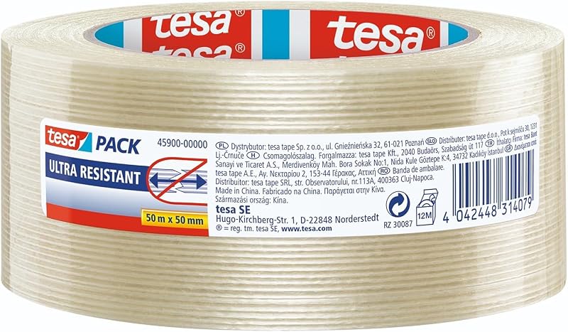 Tesa tesafilm invisible, 33 m x 19 mm, 1 roll in hanging folding box, 57312-00008-02, white