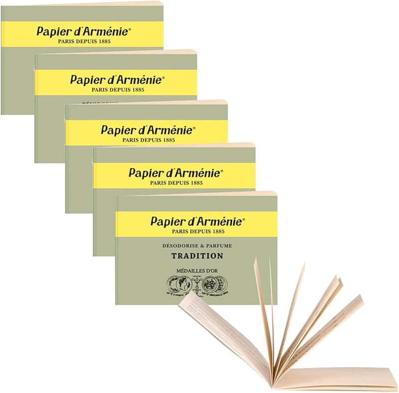 Papier d'Armenie - Triple - Pack of 5 Notebooks
