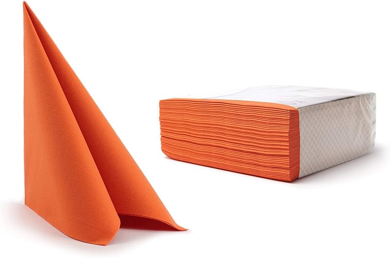Alvotex Airlaid Napkins 40 x 40 cm Orange