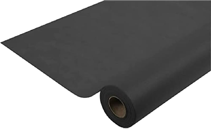 Pronappe Disposable Spunbond Non-Woven Tablecloth 50 m Roll x 1.20 m Wide Ripstop Water-Repellent Wipeable Bla