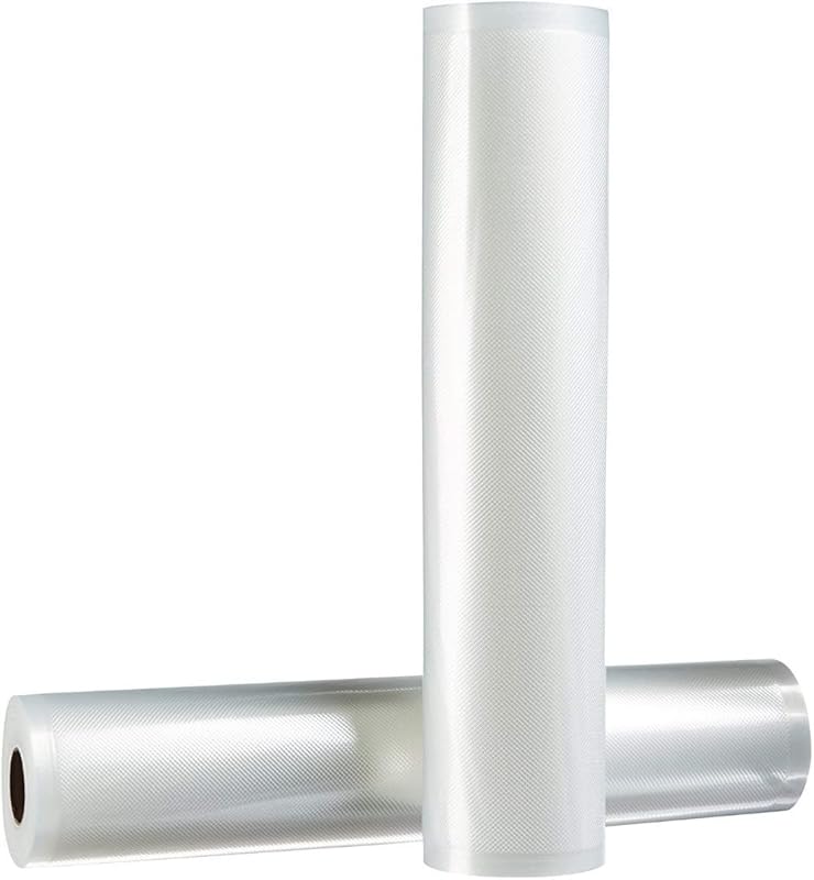 Amazon Basics Reusable Vacuum Sealer Rolls, 30cm x 600cm, Pack of 2