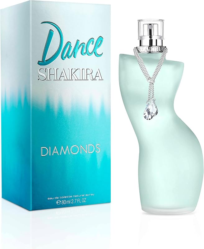 Shakira Perfumes Dance Diamonds by Shakira Eau de Toilette for Women - Long Lasting - Charming, Fresh and Feme