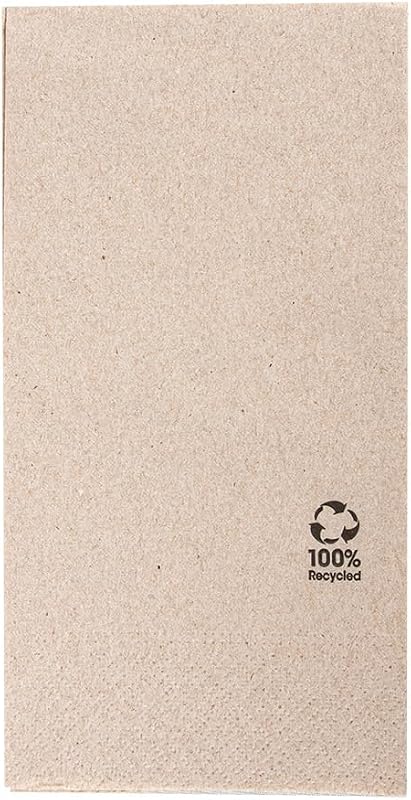 Garcia de pou Serv. Ecolabel 2 Ply P.1/8 18 G/M2 40X40 Cm Natural Recycled Wadding - 1800 units