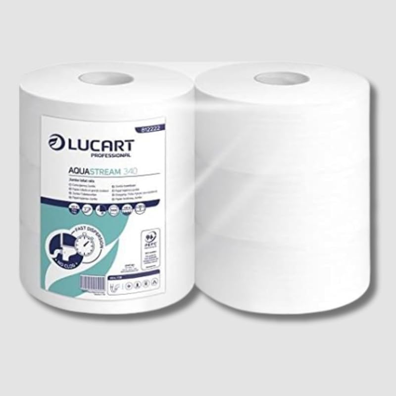 Lucart AQUASTREAM Mini Jumbo 12 rolls