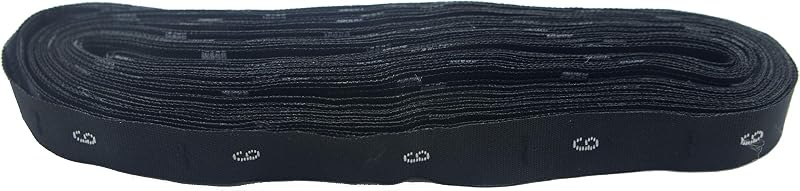 Hand® un rouleau de pli tissé taille Tabs - noir, 500pcs (6)