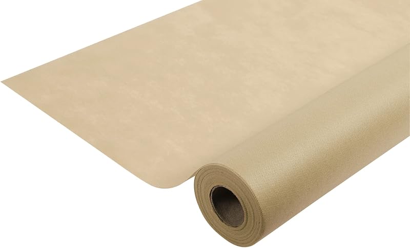 Pronappe R782542I Disposable Spunbond Non-Woven Tablecloth Roll 25 m Long x 1.20 m Wide Ripstop Water-Repellen