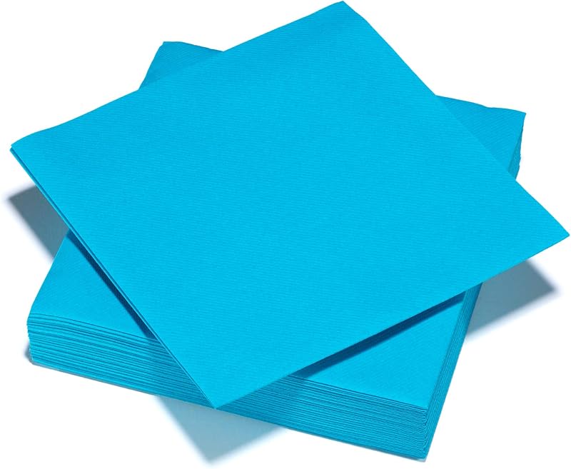 FSC Airlaid Napkins 40 x 40 cm Pack of 25 Turquoise