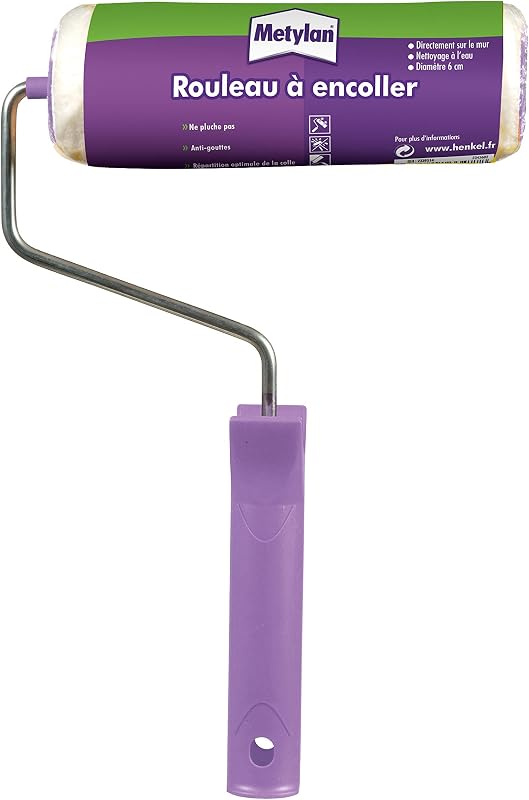 METYLAN Adhesive Roller for Even Spreading Glue Wallpapers, Diameter 6 cm