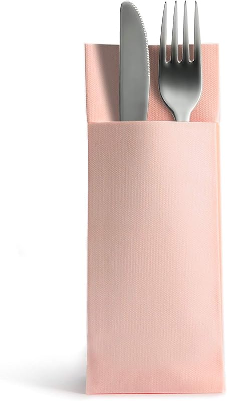 Alvotex Airlaid Disposable Cloth Napkins 32 x 40 cm Pack of 50 Pink