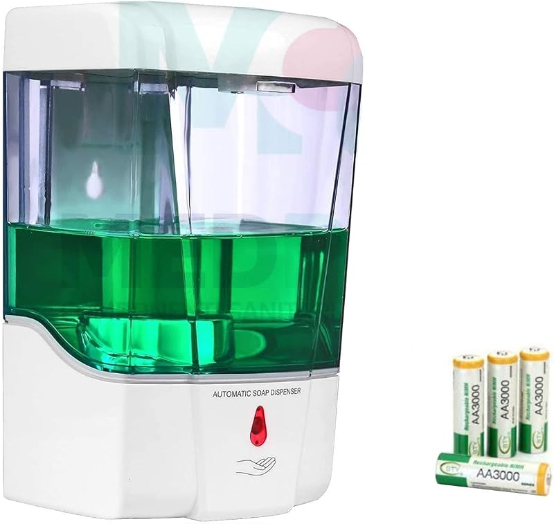 MedPlus Automatic Soap Dispenser Wall Mounted Soap Dispenser Gel Sanitizer Hand Automatic Touchless Infrared S