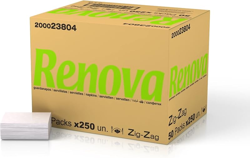 Renova Bar towels Zig-Zag - 12.500 napkins