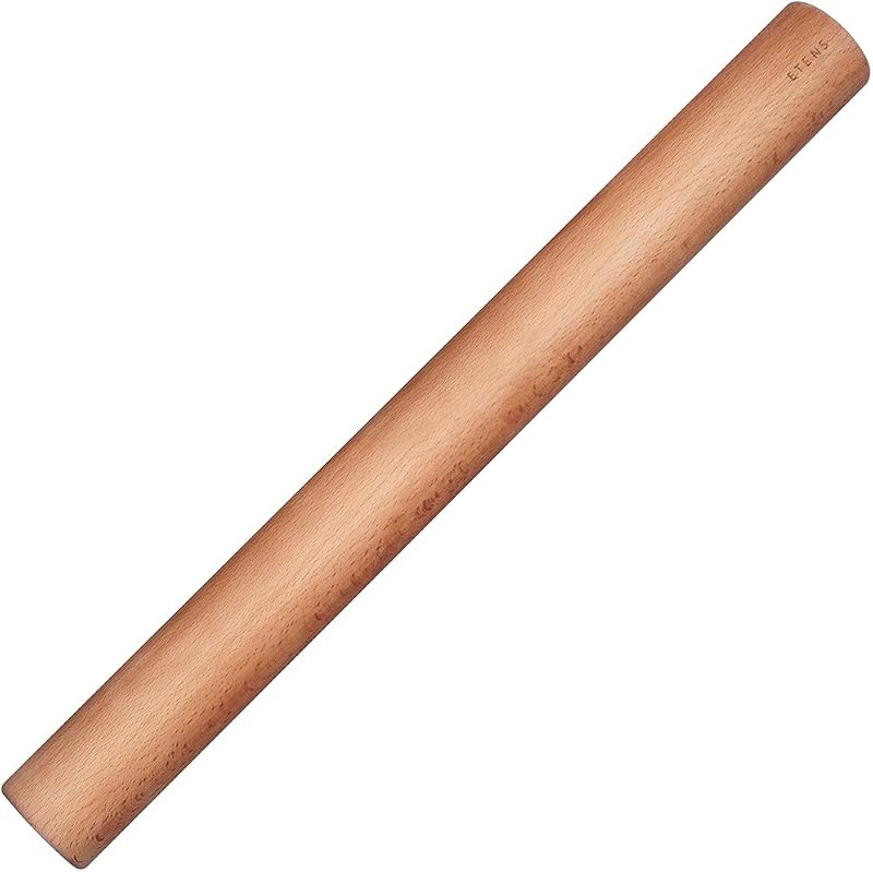 Etens Professional Rolling Pin for Baking Pizza, Pie and Cookie, Wooden Dough Roller - Essential Baking Suppli