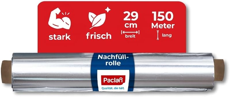 Paclan Economy Aluminium Foil Roll 150 m x 29 cm