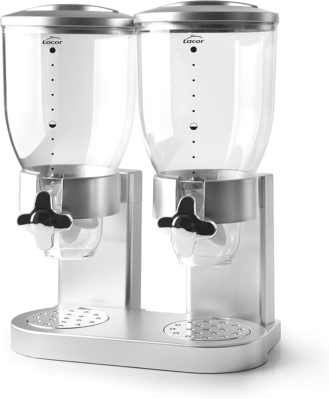 LACOR 62596 - Dispenser for cereals, nuts, pasta and sweets,... | Durable professional utensil; designed for o