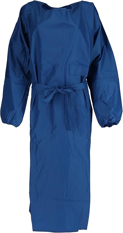 Kerbl Milking Apron Veterinary Apron with Sleeves Navy Size M L XL