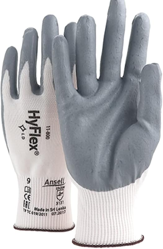 Gants enduits de latex, gants de sécurité antidérapants et résistants aux coupures, gants en nitrile, protecti