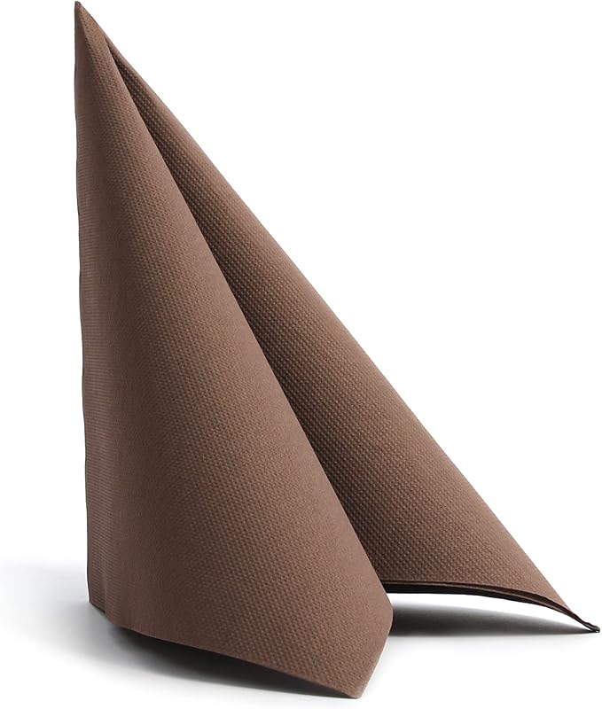 Alvotex Soft Point Napkins 38 x 38 cm 50/1 - Brown (970)
