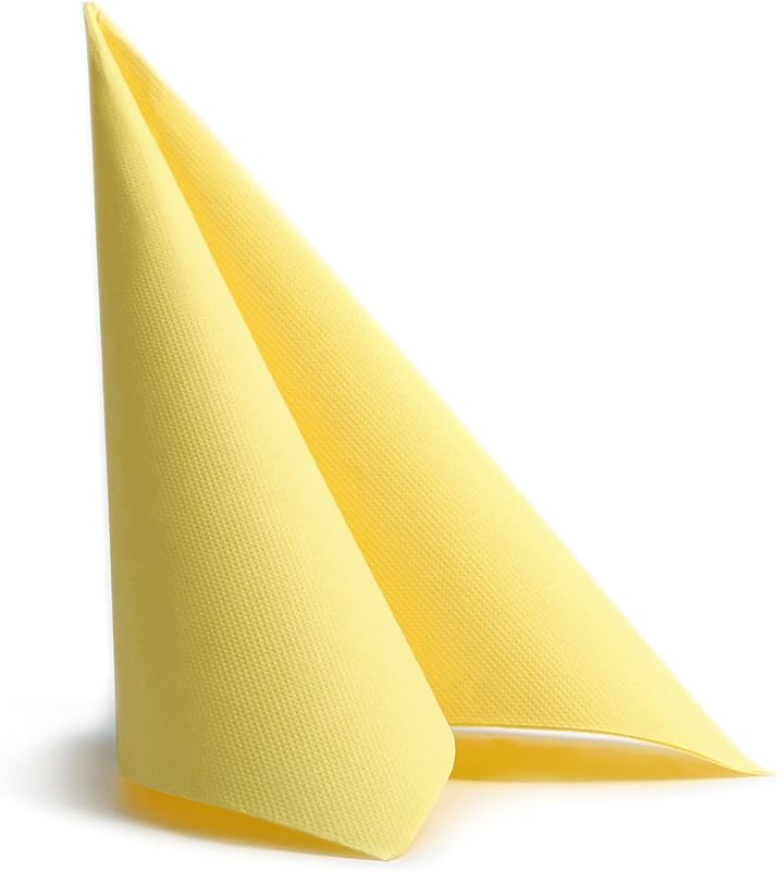Alvotex Soft Point Napkins 38 x 38 cm 50/1 - Yellow (108)