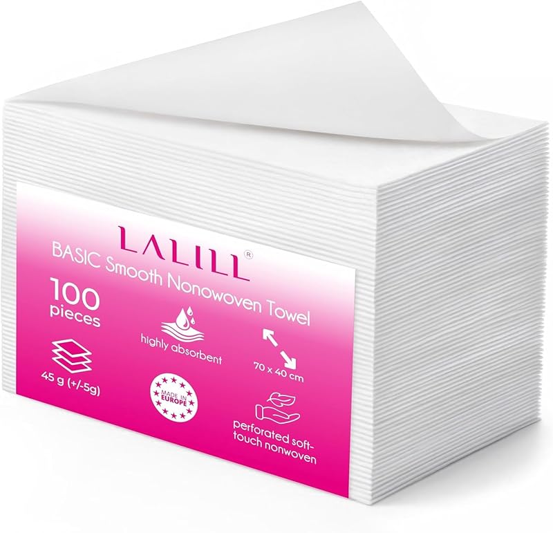 LALILL Disposable Towels 100 Pieces - 70x40cm Disposable Washcloths, Wipes, Hand Towels, Bath Towels - For Bea