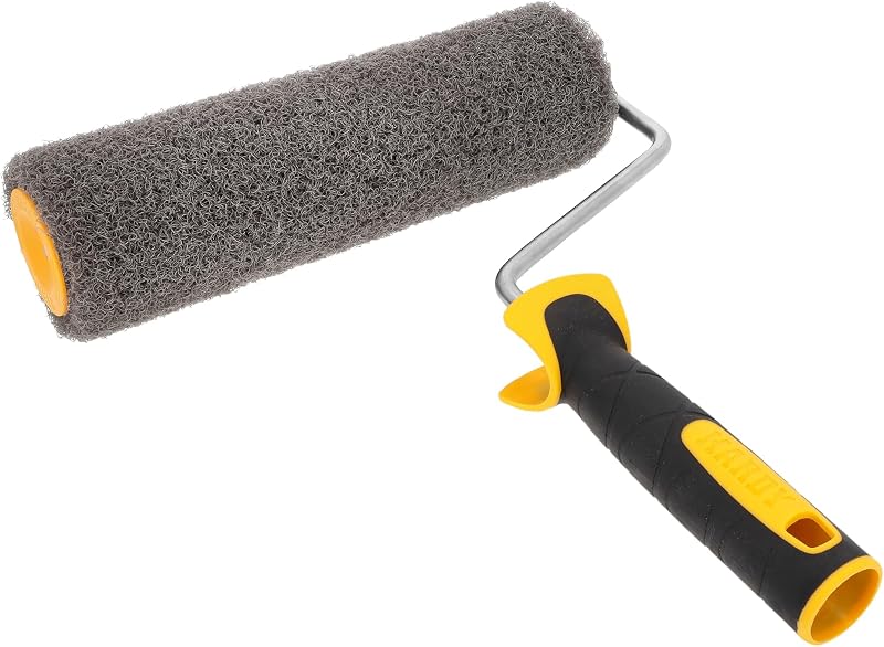 HARDY WORKING TOOLS 18 cm special putty roller with handle - for applying putty and filler with roller