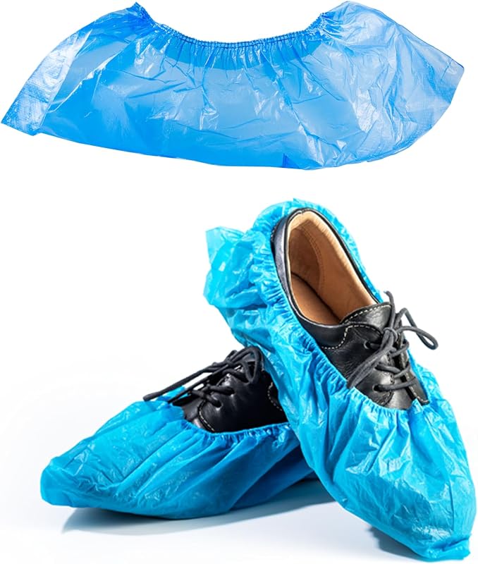 BEPER C206UTI006 Disposable Shoe Covers, Pack of 100 Bags Packed Per Pair, Waterproof and Non-Slip Shoe Covers