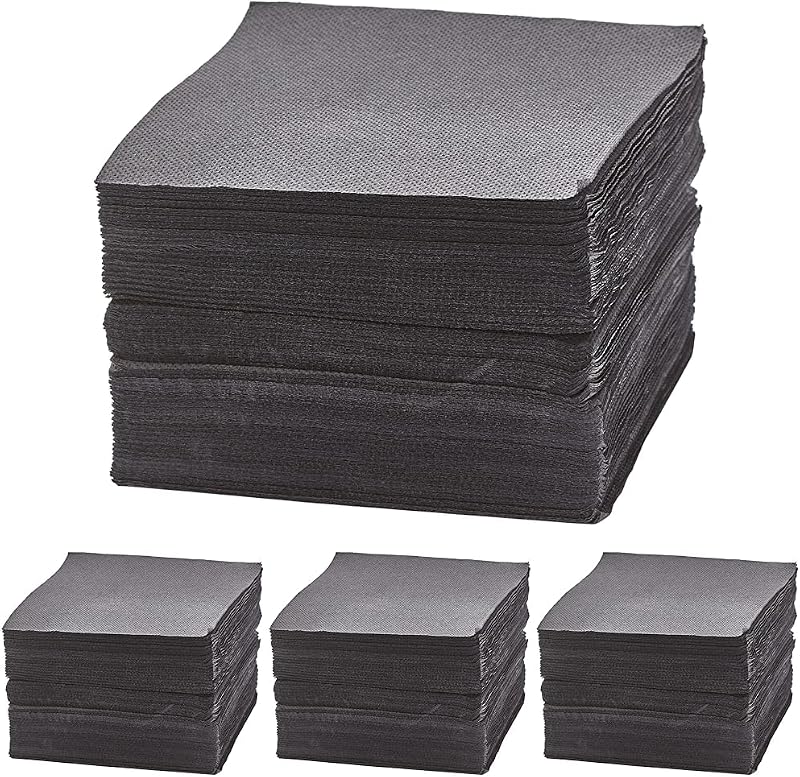 FSC Tex Touch Cocktail Napkins 25 x 24 cm Pack of 50 Black
