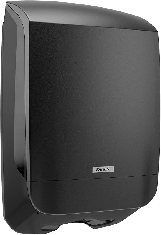 Katrin Folded Towel Dispenser M Black 77434