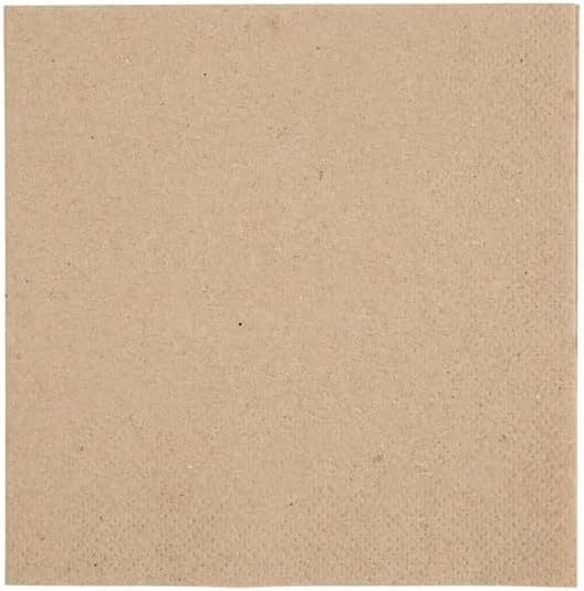 Serviettes Cocktail 2 Plis Format 1/4 Recyclable 240mm Blanches - Lot de 4000 - Fiesta
