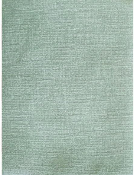 FRANCOISE PAVIOT - Plain Sage Green Non-Woven Paper Tablecloth 1.6m x 2.4m