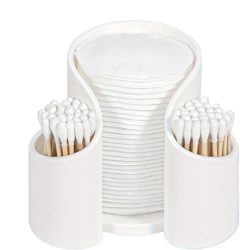 Ceprznvey Qtips Travel Towel Dispenser, Desk Cotton Swab Organizer, Compact and Portable Tasteless Material, O