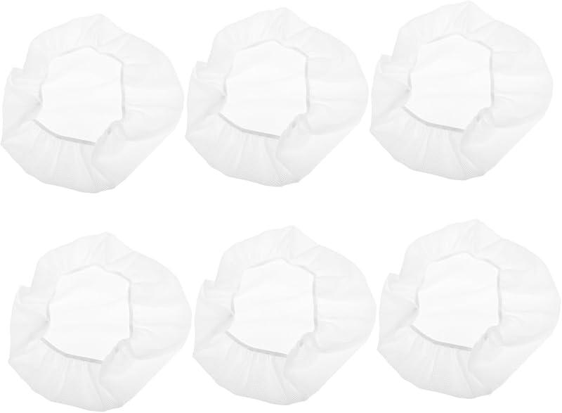 Gatuida 6 Pieces Oil Smokeless Hat Kitchen Hat Pastry Hat Chef Hats Bulk Hair Nets Baker Hat Chef Hat Women Wh